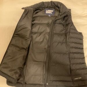 Lands End down jacket vest
